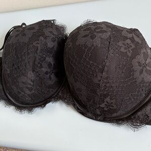Black Lace Bra by Victoria’s Secret
